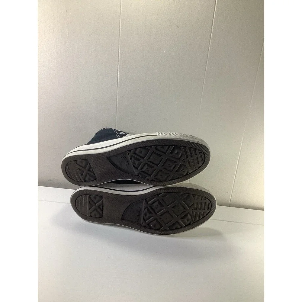 Converse Chuck Taylor All Star Hi Black White Shoes Sneakers Men’s 7 Women’s 9